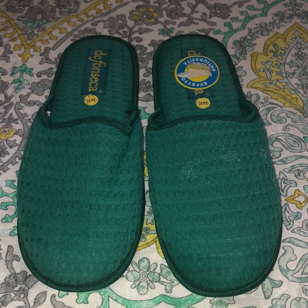 Slippers - Turquoise size 44/45 Unisex